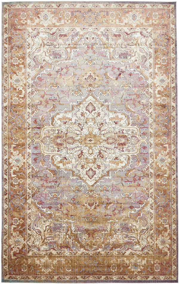 Charleston Elegance Collection Area Rug -  Hampton Rectangular Gray Main