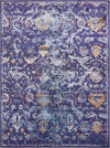 Charleston Elegance Collection Area Rug -  Edisto Rectangular Navy Blue  lifestyle 3