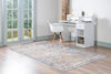 Charleston Elegance Collection Area Rug -  Edisto Rectangular Light Blue  lifestyle 18