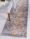 Charleston Elegance Collection Area Rug -  Edisto Runner Light Blue  lifestyle 13