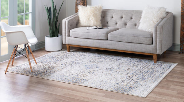 Charleston Elegance Collection Area Rug -  Folly Rectangular Cream  lifestyle 8