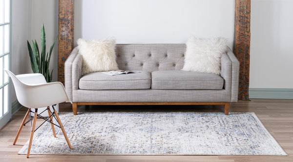 Charleston Elegance Collection Area Rug -  Folly Rectangular Cream  lifestyle 9
