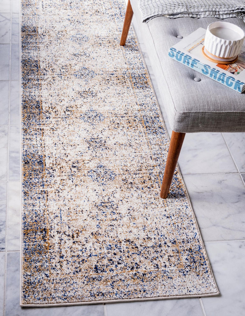 Charleston Elegance Collection Area Rug -  Folly Runner Cream  lifestyle 9