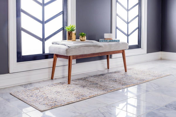 Charleston Elegance Collection Area Rug -  Folly Runner Cream  lifestyle 12