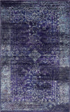 Charleston Elegance Collection Area Rug -  Folly Rectangular Navy Blue  lifestyle 7