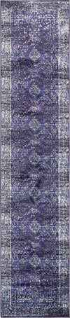 Charleston Elegance Collection Area Rug -  Folly Runner Navy Blue  lifestyle 4