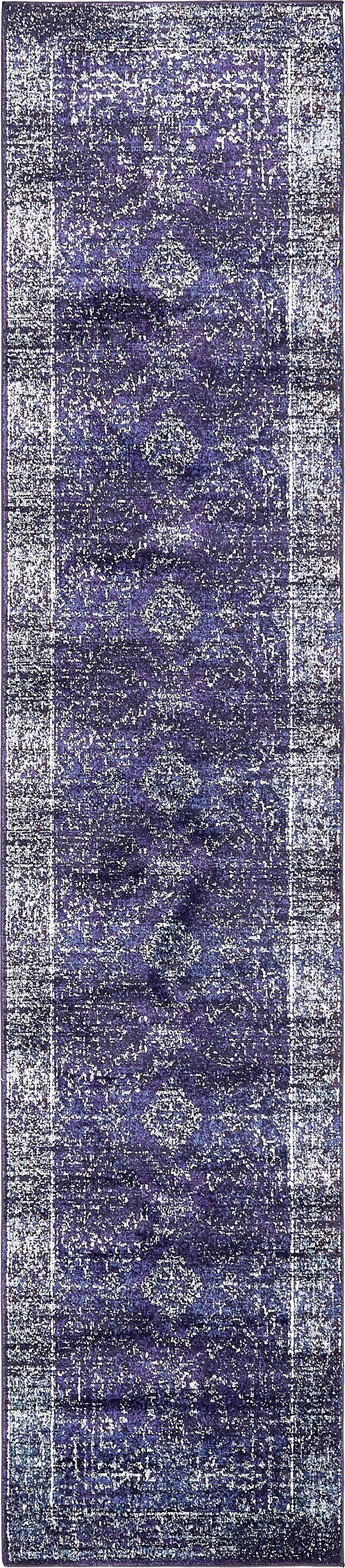 Charleston Elegance Collection Area Rug -  Folly Runner Navy Blue  lifestyle 4