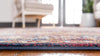 Charleston Elegance Collection Area Rug -  Summerville Rectangular Rust Red  lifestyle 8