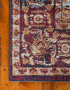 Charleston Elegance Collection Area Rug -  Summerville Rectangular Rust Red  lifestyle 11
