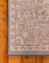 Charleston Elegance Collection Area Rug -  Summerville Rectangular Rust Red  lifestyle 12