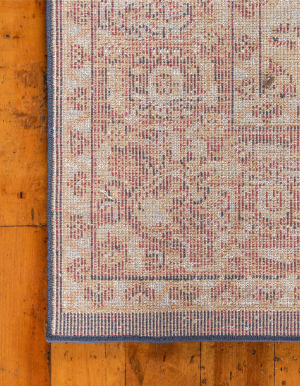 Charleston Elegance Collection Area Rug -  Summerville Rectangular Rust Red  lifestyle 12