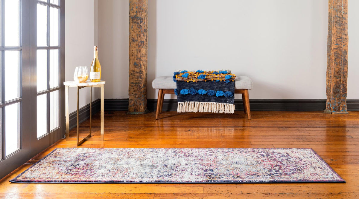 Charleston Elegance Collection Area Rug -  Summerville Runner Rust Red  lifestyle 19