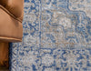 Charleston Elegance Collection Area Rug -  Summerville Rectangular Blue  lifestyle 27