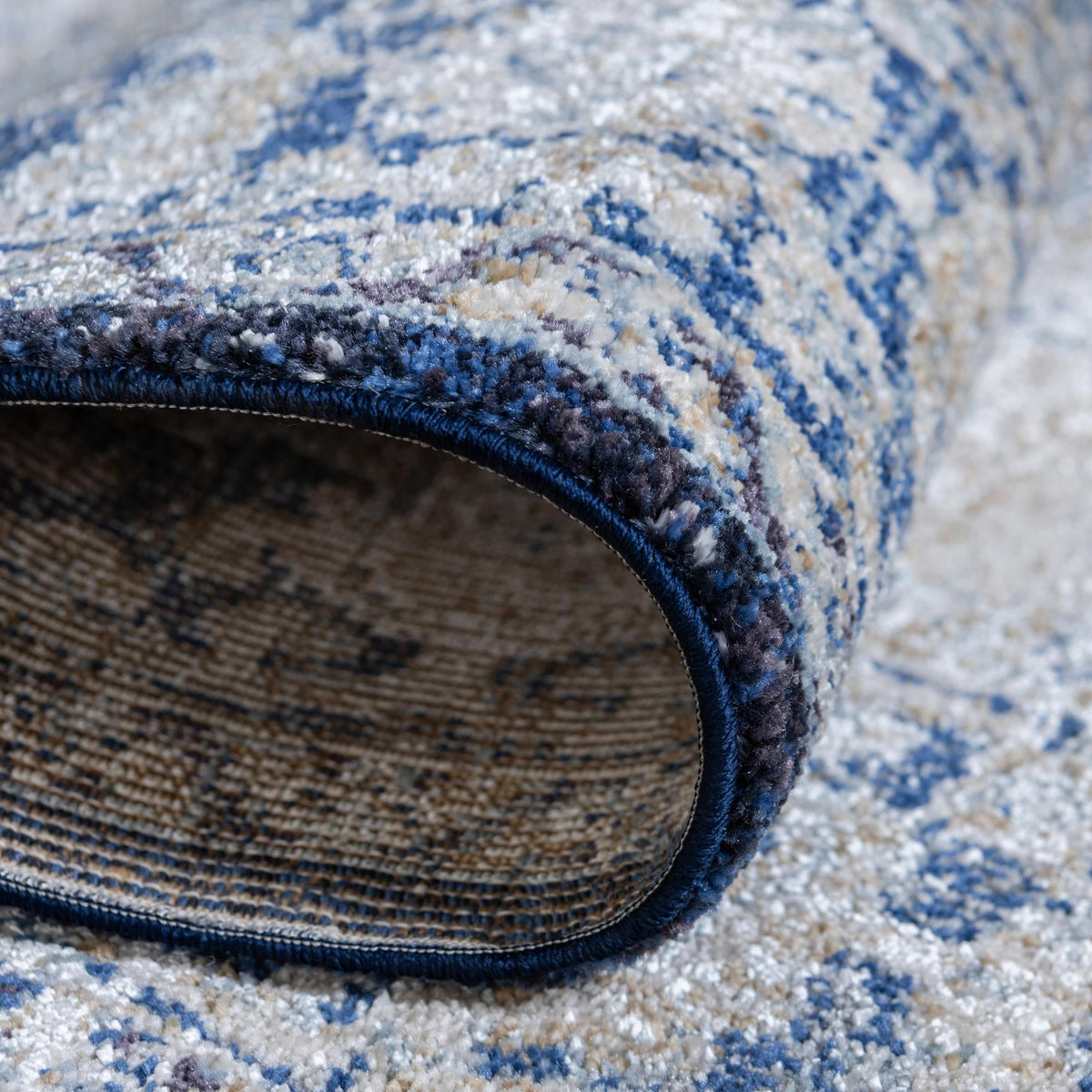 Charleston Elegance Collection Area Rug -  Summerville Runner Blue  lifestyle 33