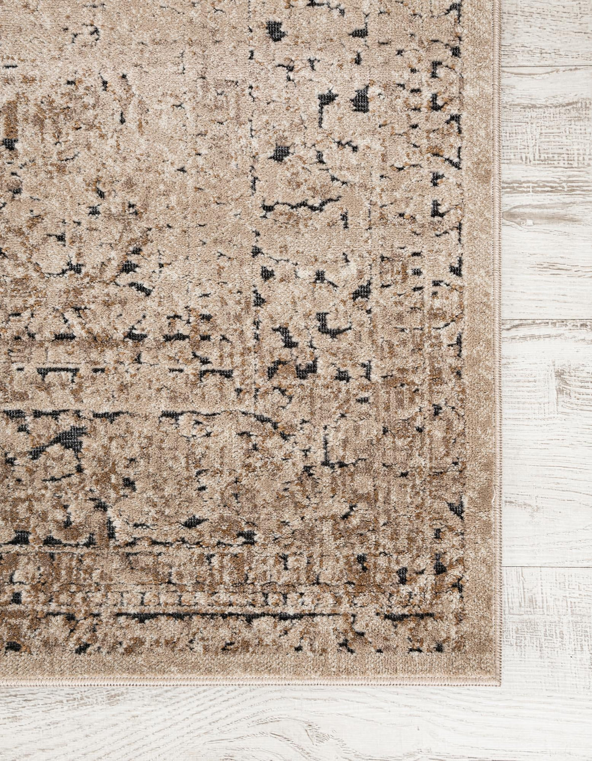 Coastal Manor Collection Area Rug -  Marina Rectangle Beige  lifestyle 7
