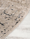 Coastal Manor Collection Area Rug -  Marina Round Beige  lifestyle 53