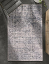 Coastal Manor Collection Area Rug -  Marina Rectangle Blue Gray  lifestyle 34