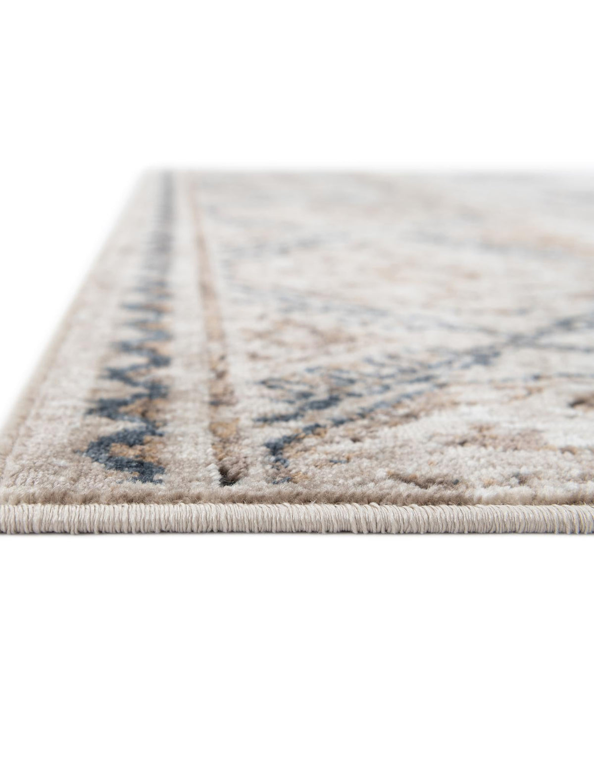Coastal Manor Collection Area Rug -  Oceanfront Rectangle Blue Beige  lifestyle 7