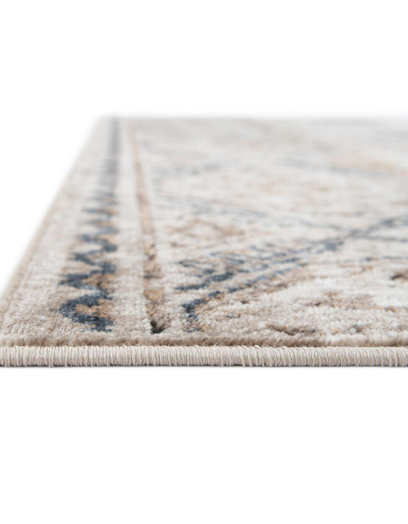 Coastal Manor Collection Area Rug -  Oceanfront Rectangle Blue Beige  lifestyle 7