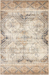 Coastal Manor Collection Area Rug -  Oceanfront Rectangle Blue Beige  lifestyle 2