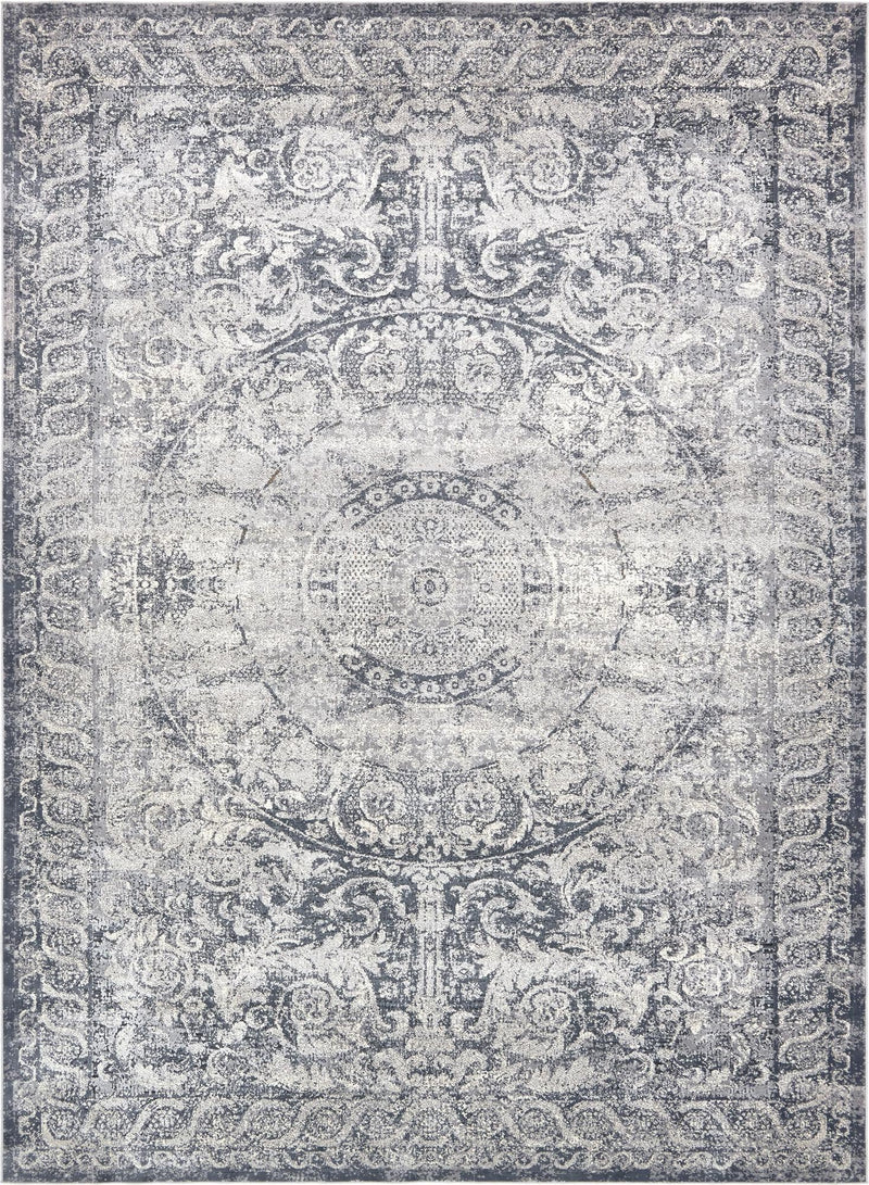 Coastal Manor Collection Area Rug -  Sailview Rectangle Dark Blue  lifestyle 2