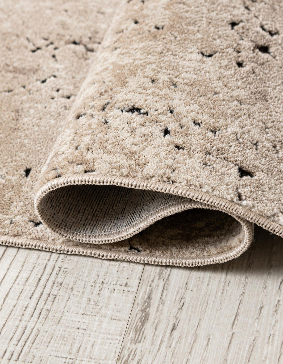 Coastal Manor Collection Area Rug -  Wavecrest Round Beige  lifestyle 52