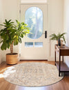 Coastal Manor Collection Area Rug -  Wavecrest Round Beige  lifestyle 59