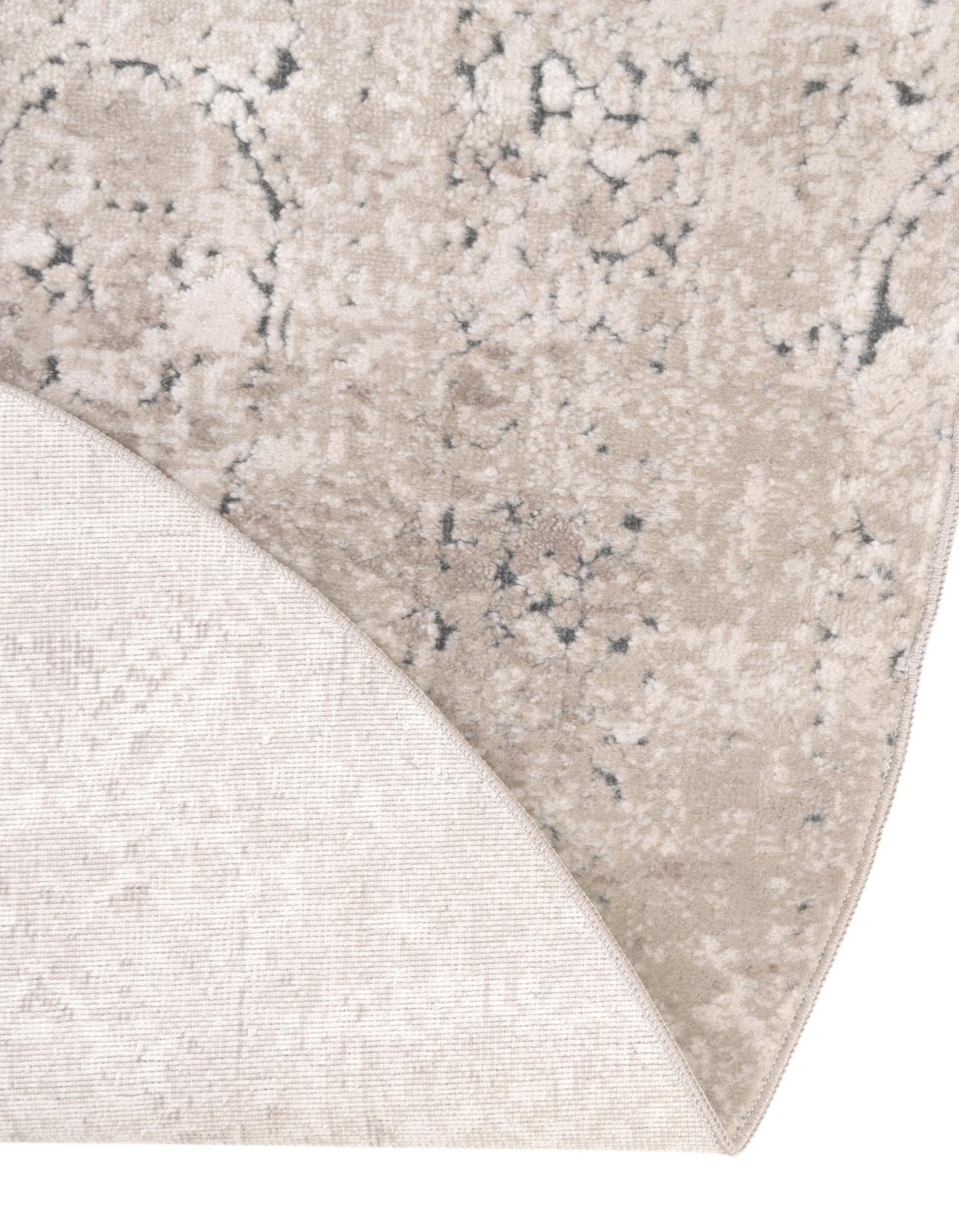 Coastal Manor Collection Area Rug -  Wavecrest Round Beige  lifestyle 68
