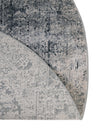 Coastal Manor Collection Area Rug -  Wavecrest Round Gray  lifestyle 59