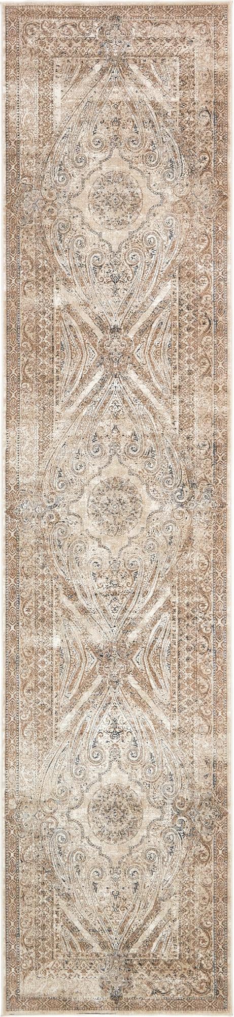 Coastal Manor Collection Area Rug -  Seagrove Runner Beige  lifestyle 68