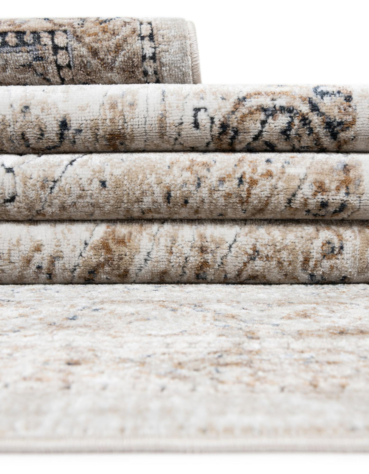 Coastal Manor Collection Area Rug -  Seagrove Rectangle Beige  lifestyle 27