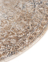 Coastal Manor Collection Area Rug -  Seagrove Round Beige  lifestyle 65