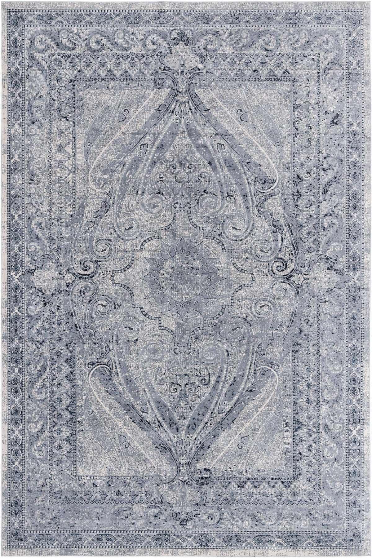 Coastal Manor Collection Area Rug -  Seagrove Rectangle Dark Blue Main