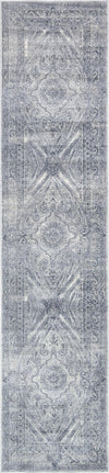 Coastal Manor Collection Area Rug -  Seagrove Runner Dark Blue  lifestyle 35