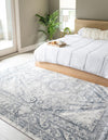Coastal Manor Collection Area Rug -  Seagrove Rectangle Dark Blue  lifestyle 7