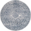 Coastal Manor Collection Area Rug -  Seagrove Round Dark Blue  lifestyle 36