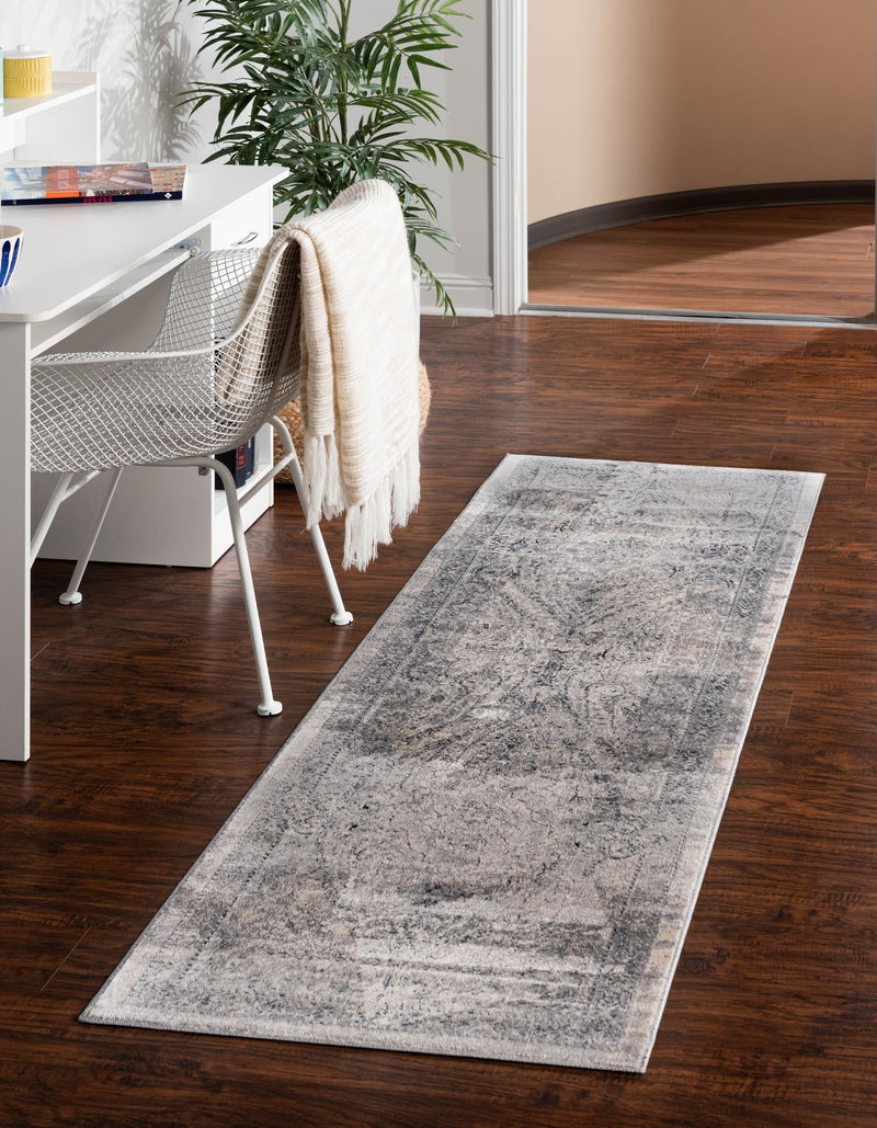 Coastal Manor Collection Area Rug -  Seagrove Runner Dark Blue  lifestyle 38