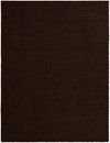 Plush Oasis Collection Area Rug - Serenity (Chocolate Brown) Rectangle Chocolate Brown  lifestyle 3