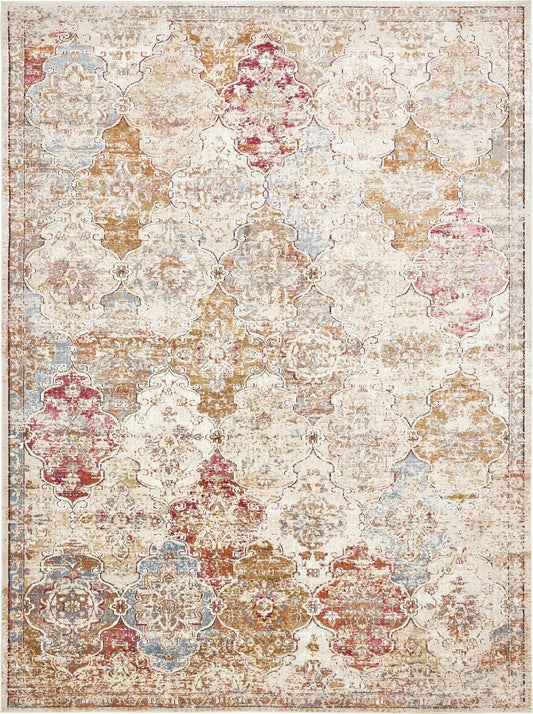 Charleston Elegance Collection Area Rug -  Seabrook Rectangle Beige Main