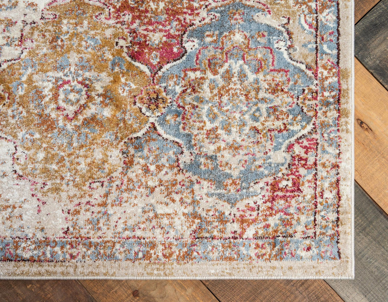 Charleston Elegance Collection Area Rug -  Seabrook Rectangular Beige  lifestyle 12