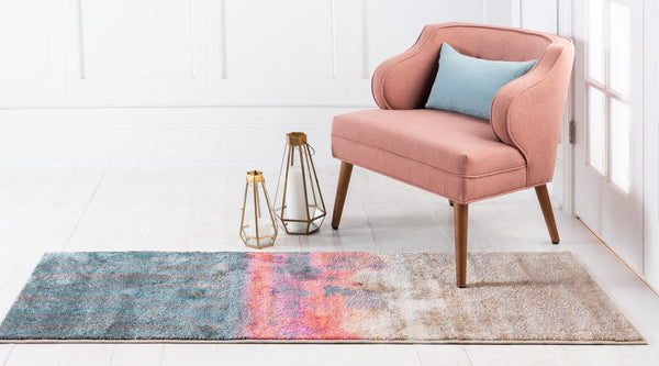 Serenade Oasis Collection Area Rug -  Solace Runner Pink  lifestyle 19