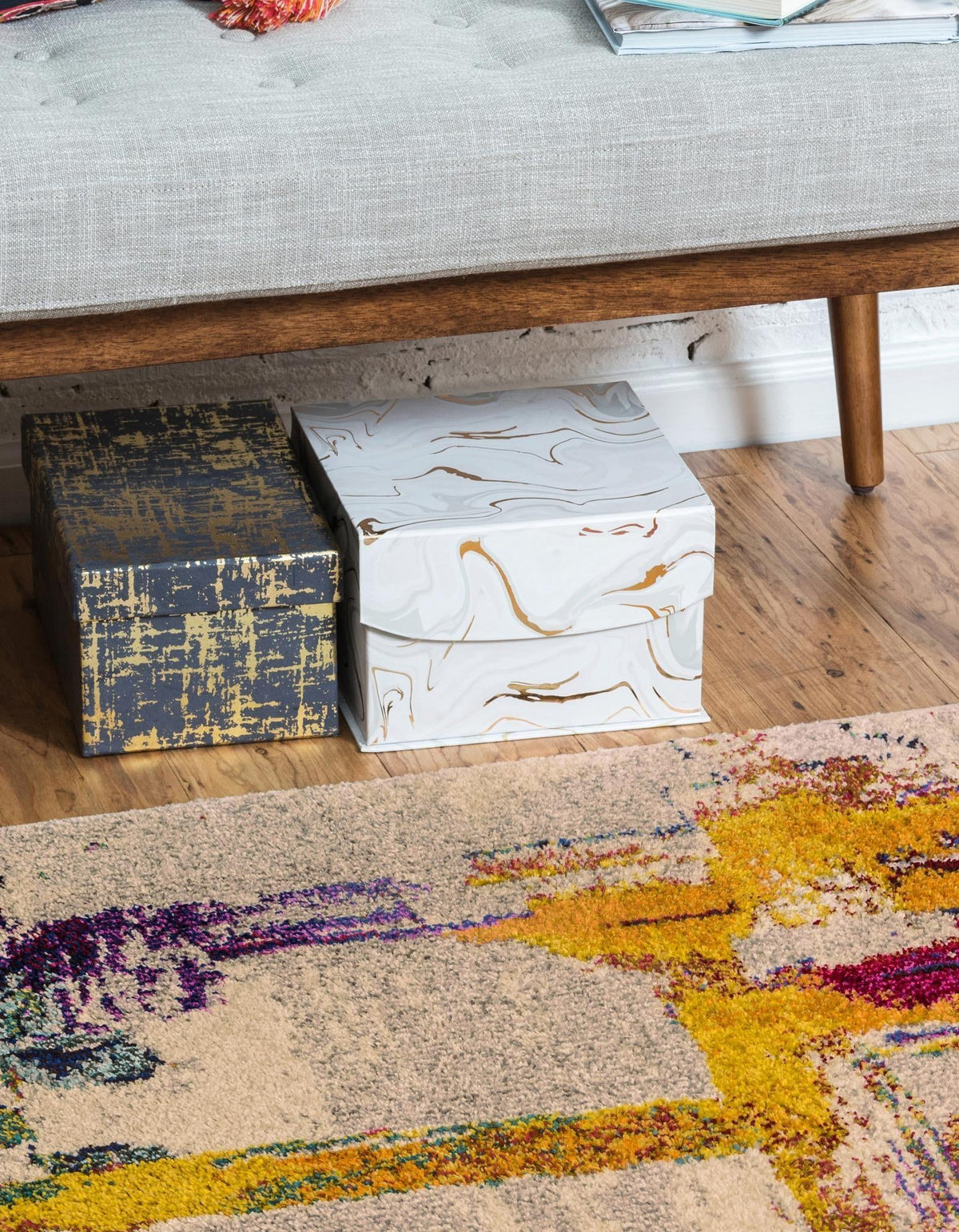 Marrakesh Elegance Collection Area Rug -  Riad Runner Beige  lifestyle 56