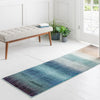 Marrakesh Elegance Collection Area Rug -  Agadir Runner Blue  lifestyle 83