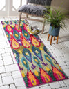 Marrakesh Elegance Collection Area Rug -  Zagora Runner Multi  lifestyle 16