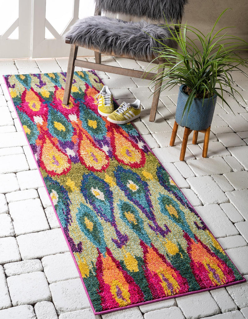 Marrakesh Elegance Collection Area Rug -  Zagora Runner Multi  lifestyle 16