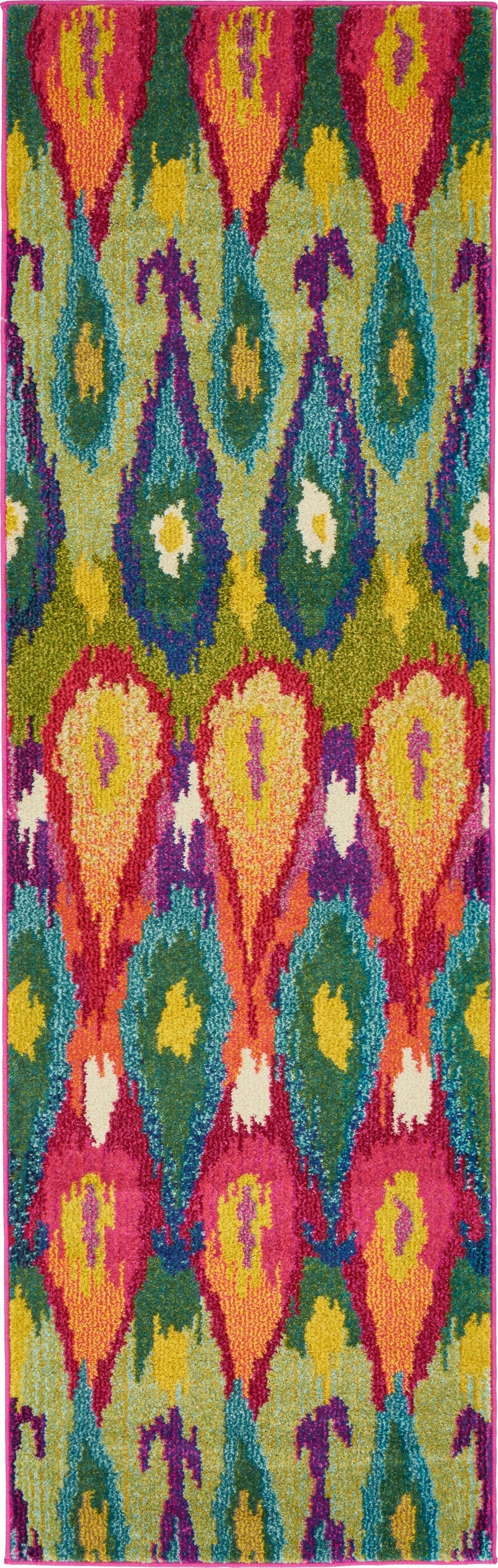 Marrakesh Elegance Collection Area Rug -  Zagora Runner Multi  lifestyle 13
