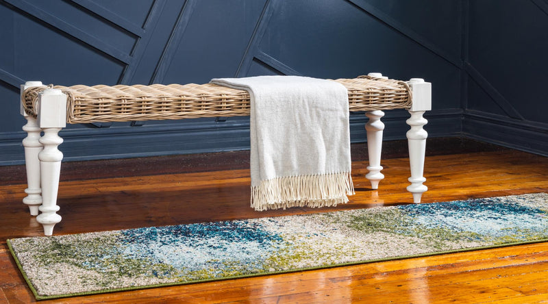 Marrakesh Elegance Collection Area Rug -  Boujad Runner Blue  lifestyle 37