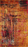Marrakesh Elegance Collection Area Rug -  Ennakhil Rectangle Orange  lifestyle 2