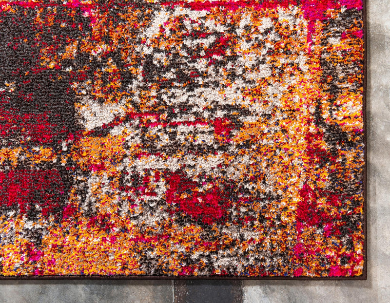 Marrakesh Elegance Collection Area Rug -  Ennakhil Runner Orange  lifestyle 36