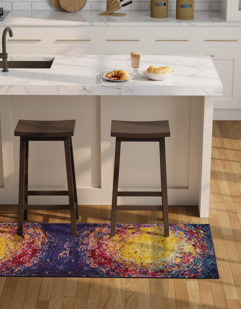 Marrakesh Elegance Collection Area Rug -  Akka Runner Multi  lifestyle 55